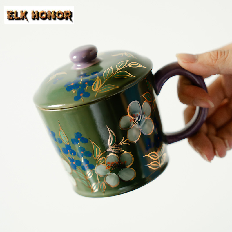 แก้วกาแฟลายดอกมะลิเพ้นท์มือ 30 - Coffee Jasmine Tea บทวิจารณ์และราคา