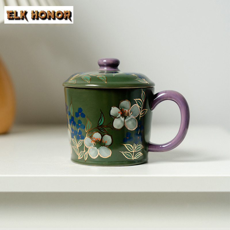 แก้วกาแฟลายดอกมะลิเพ้นท์มือ 30 - Coffee Jasmine Tea บทวิจารณ์และราคา