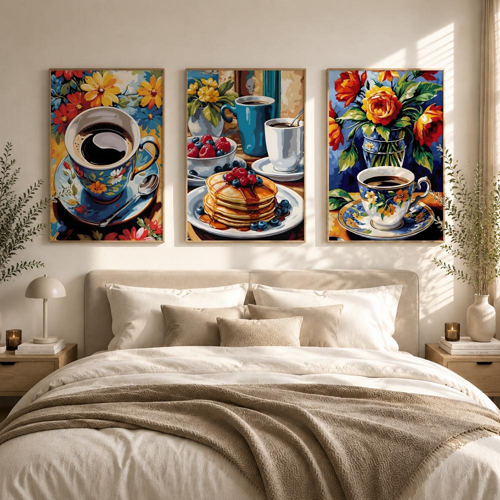 โปสเตอร์ลายถ้วยกาแฟสำหรับจิบน้ - Coffee Tea Poster บทวิจารณ์และราคา