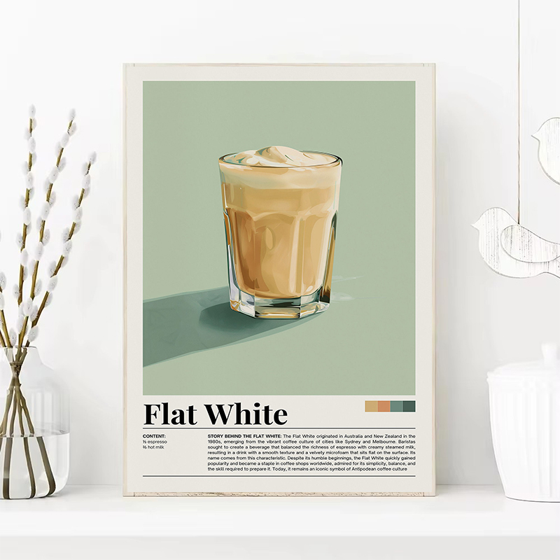 Vintage กาแฟเครื่องดื่มโปสเตอร - Coffee Tea Poster บทวิจารณ์และราคา