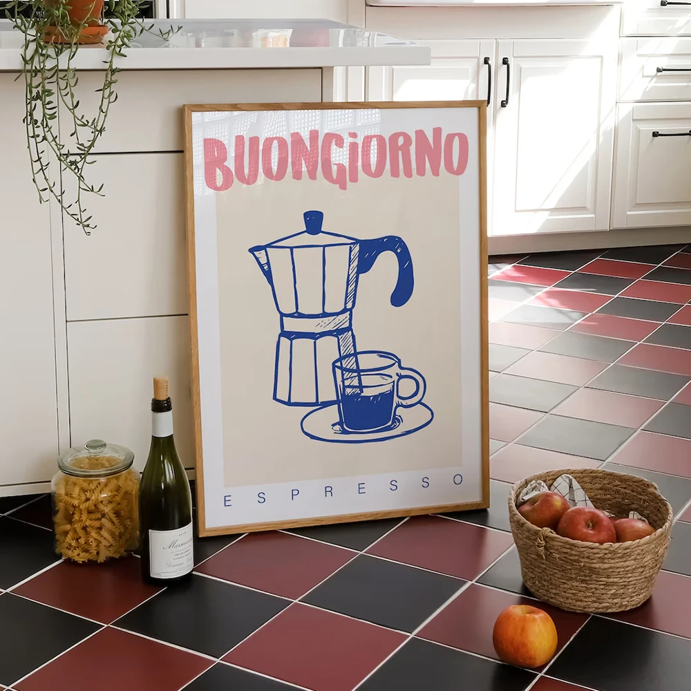 โมเดิร์นกาแฟ Espresso Wall Art - Coffee Tea Poster บทวิจารณ์และราคา