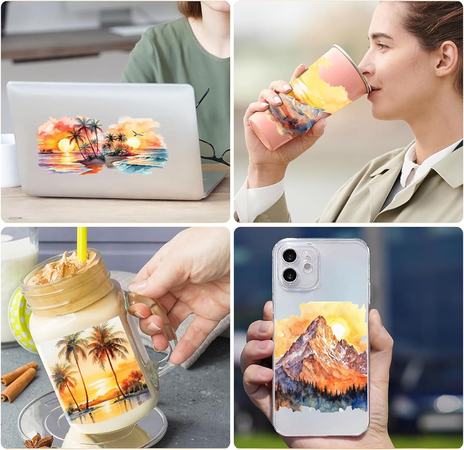 สติ๊กเกอร์ลายการ์ตูนเจ้าหญิงยอ - Coffee And Tea Glass บทวิจารณ์และราคา