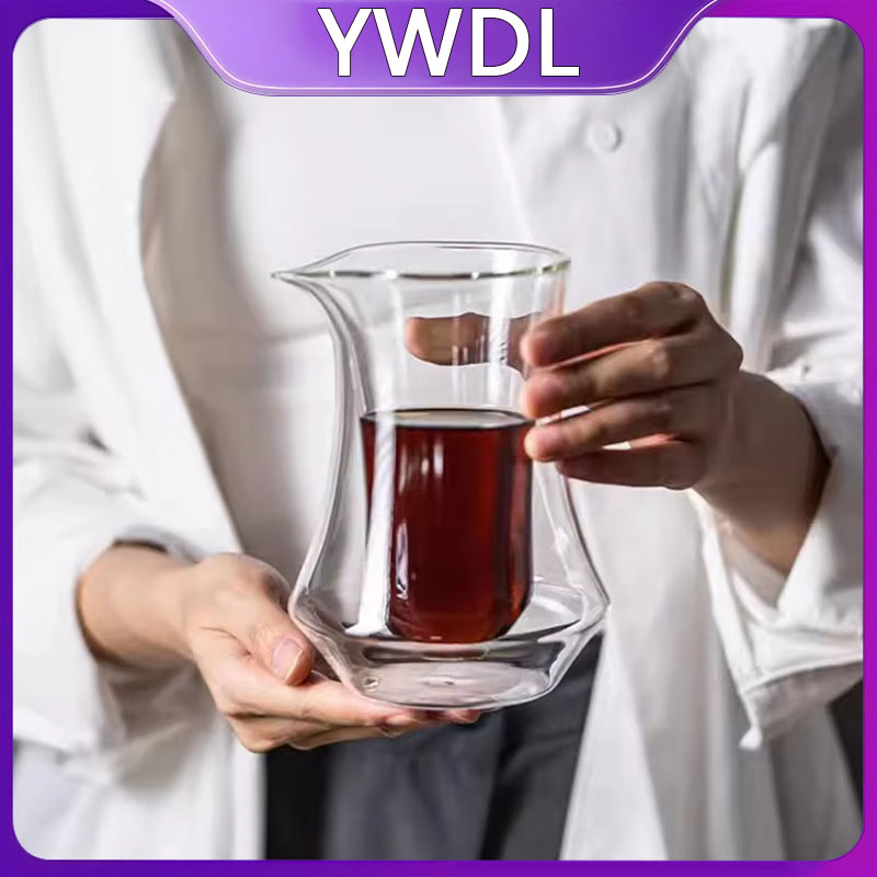 YWDL 300 มล. แก้วกาแฟสองชั้นแบ - Coffee And Tea Glass บทวิจารณ์และราคา