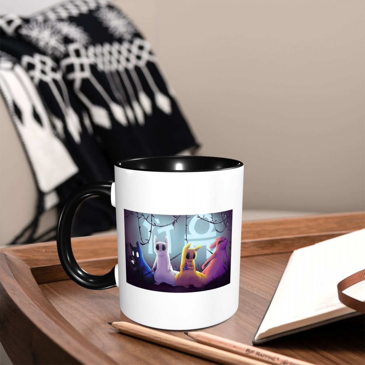 แก้วน้ำเซรามิกลาย Slugcat Rain - Coffee Tea World บทวิจารณ์และราคา