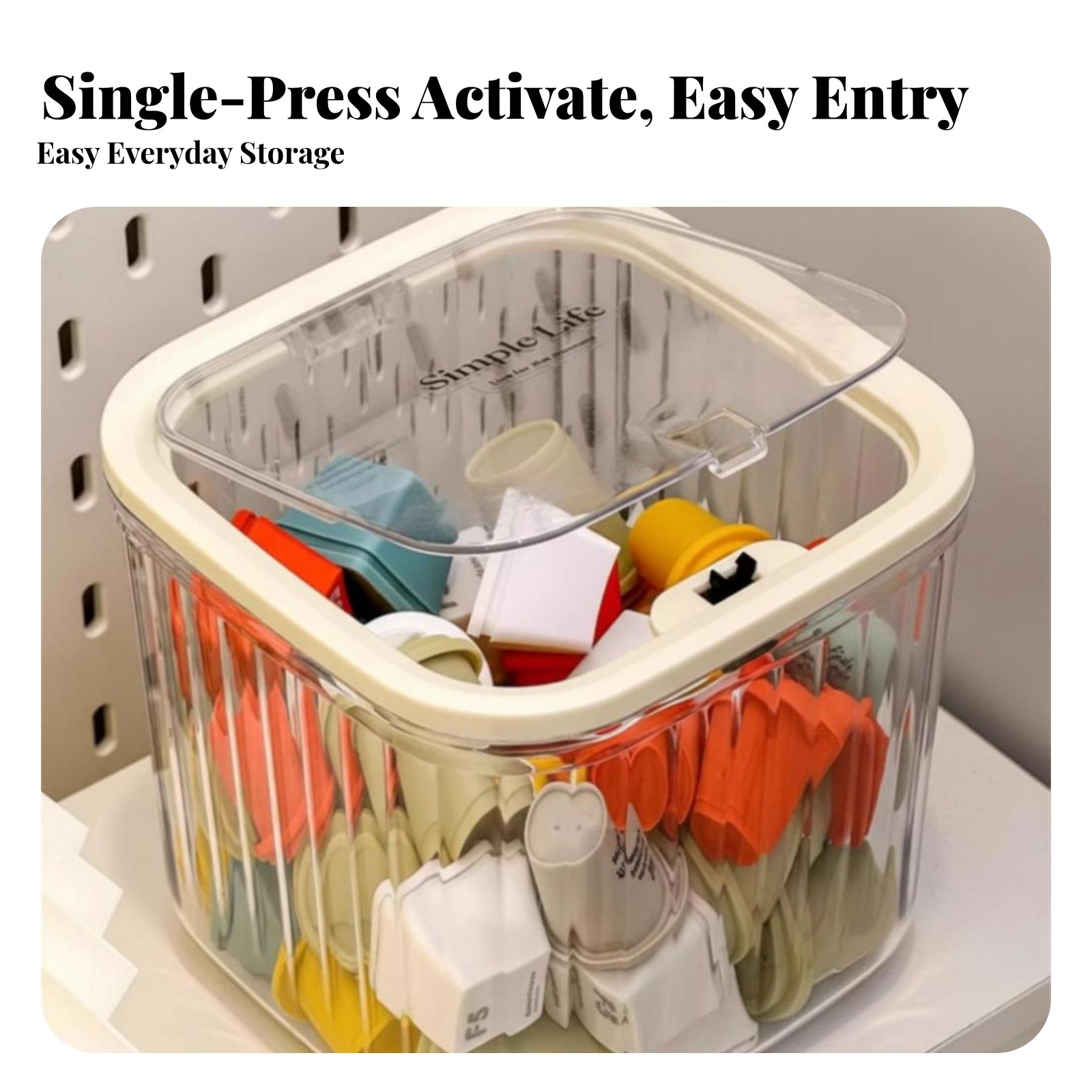 กล่องเก็บถุงชาพลาสติกความจุขนา - Coffee Tea Organizer บทวิจารณ์และราคา