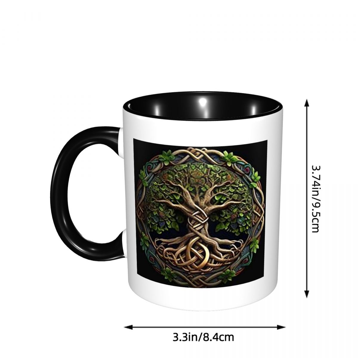 แก้วกาแฟเซรามิกลายต้นไม้แห่งชี - Coffee Tea World บทวิจารณ์และราคา