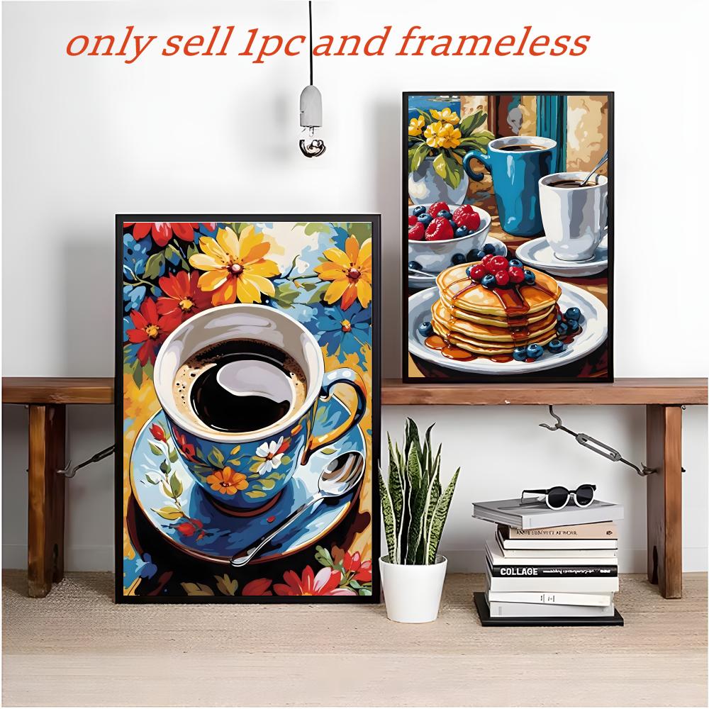 โปสเตอร์แก้วกาแฟสำหรับจิบชายาม - Coffee Tea Poster บทวิจารณ์และราคา