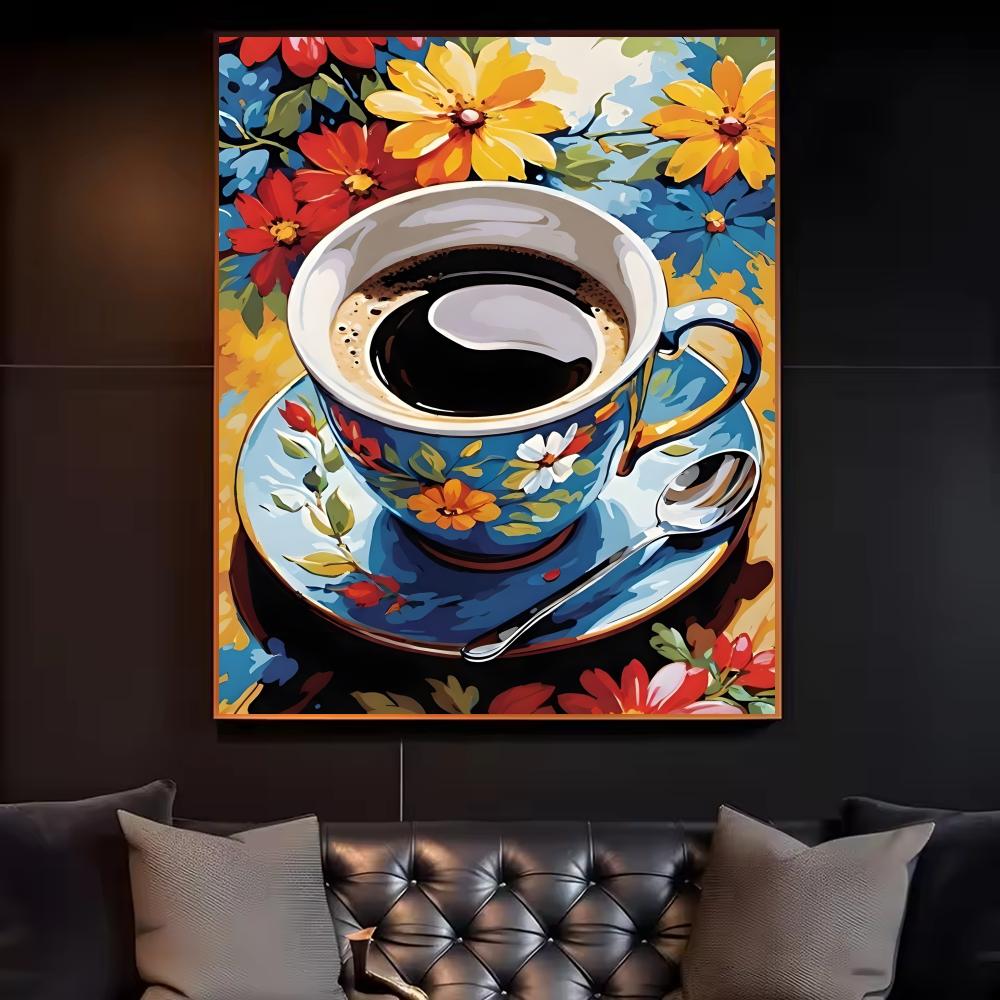 โปสเตอร์แก้วกาแฟสำหรับจิบชายาม - Coffee Tea Poster บทวิจารณ์และราคา