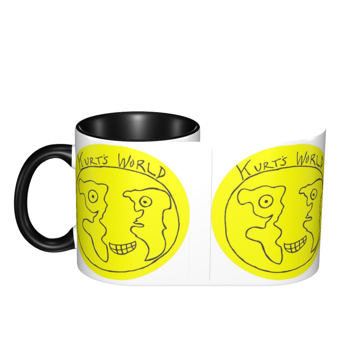 แก้วเซรามิกพิมพ์ลายโลโก้โลกของ - Coffee Tea World บทวิจารณ์และราคา