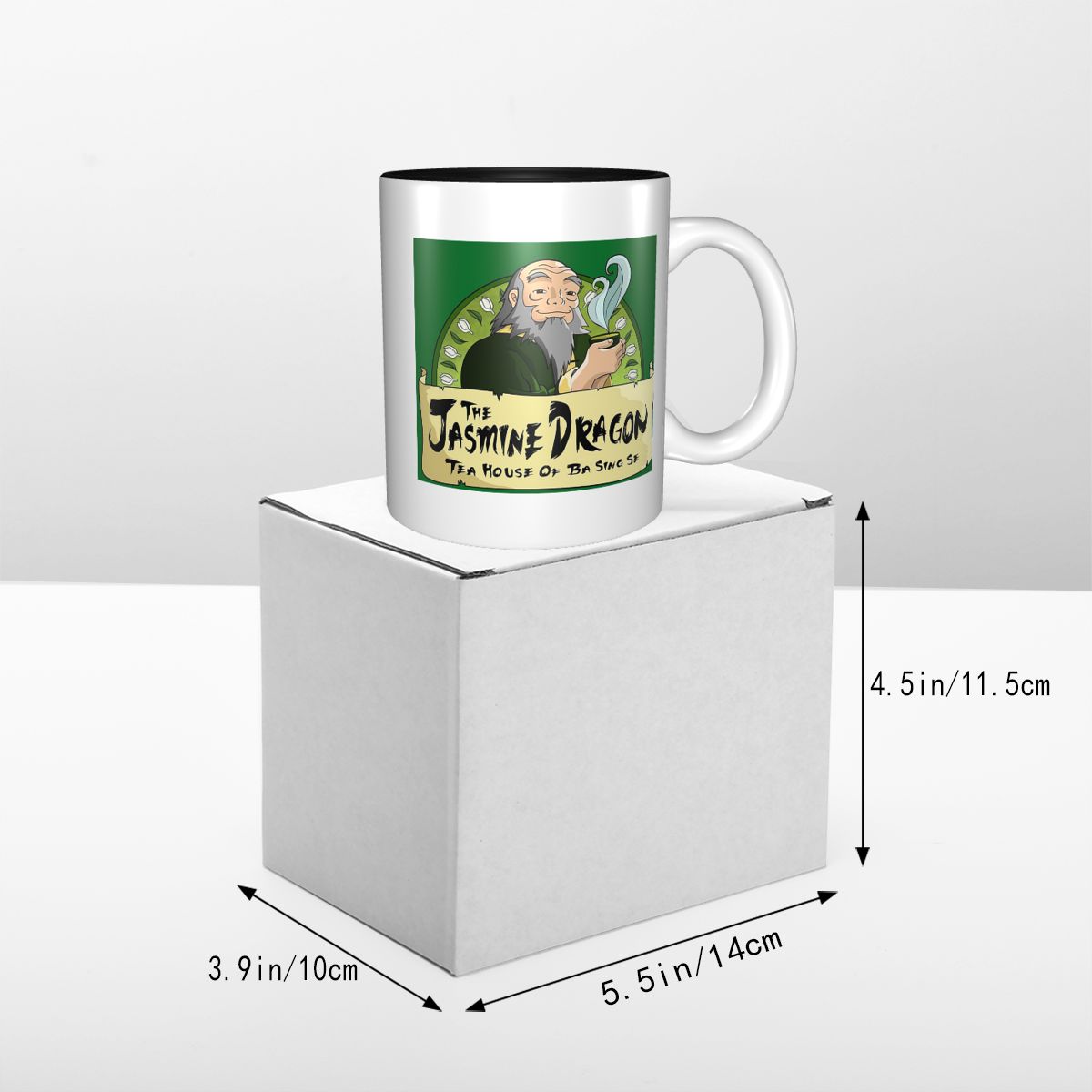 แก้วน้ำชาลายมังกรจัสมิน แก้วเซ - Coffee Jasmine Tea บทวิจารณ์และราคา