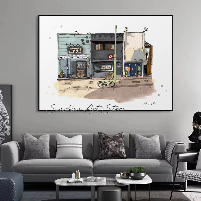 ภาพวาดบนผ้าใบตกแต่งผนังลายโปสเ - Coffee Tea Poster บทวิจารณ์และราคา